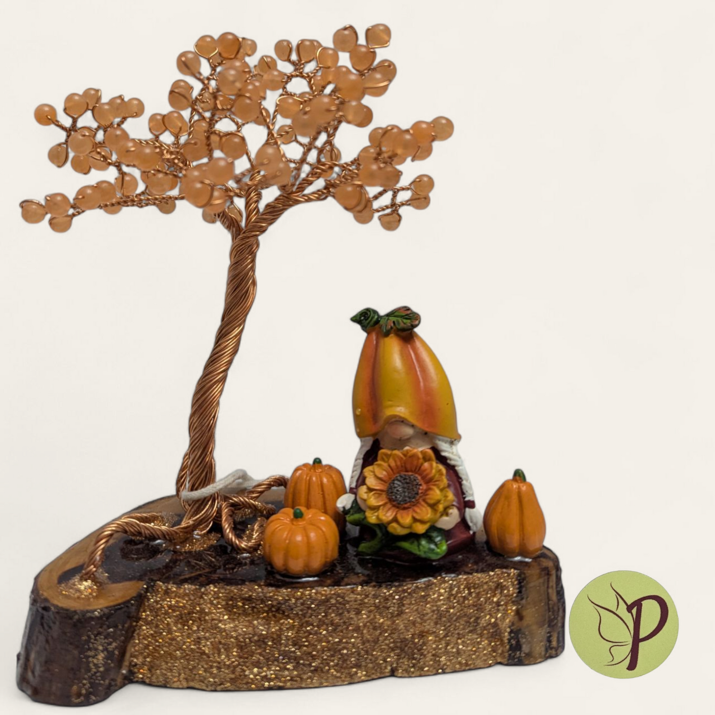 #166 - Harvest I - Orange Carnelian