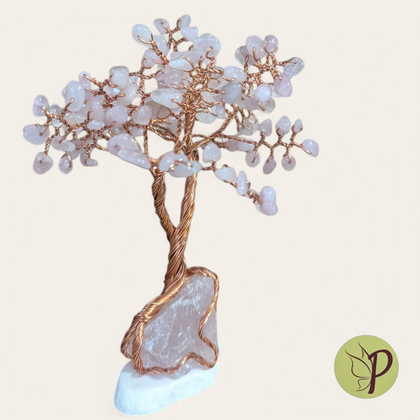 #177 - Rose Quartz on Rose Quartz