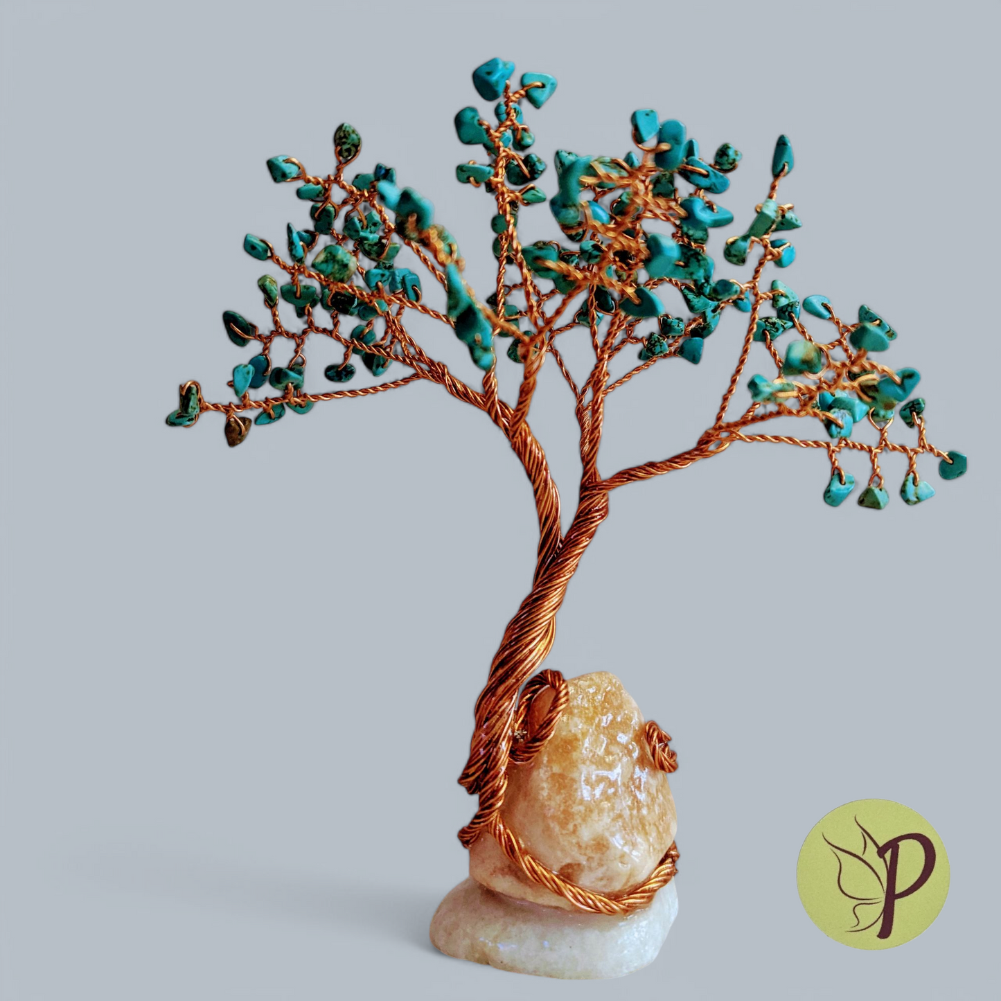 #322 - Dyed Howlite on Sunstone