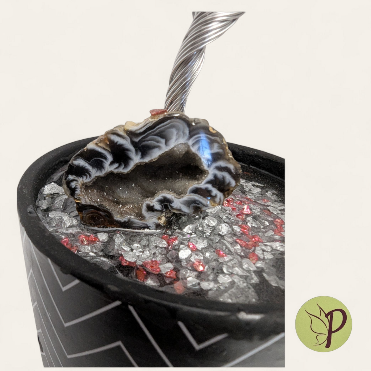 #193 - Tourmaline with Geode