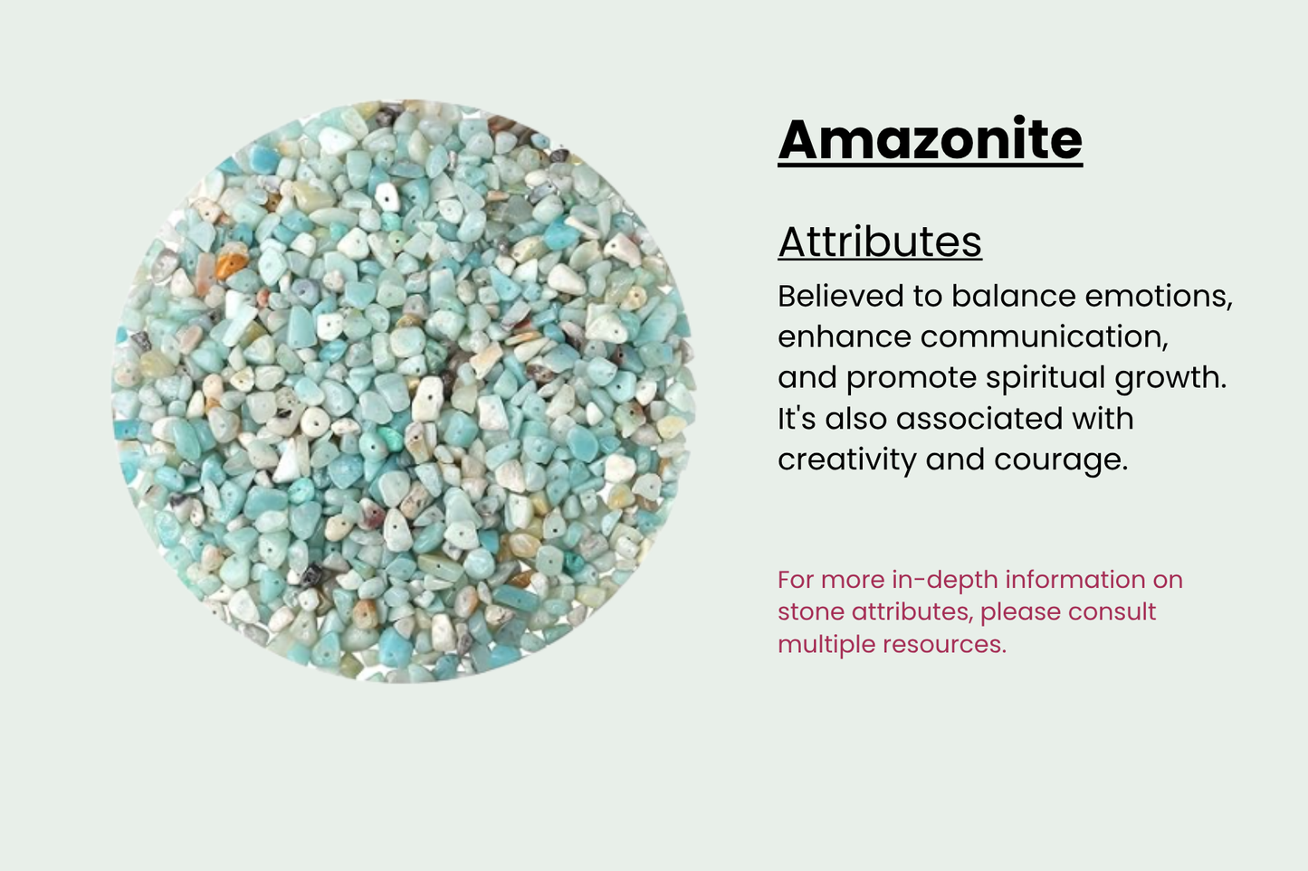 DIY Amazonite Tree Kit - Standard Stones