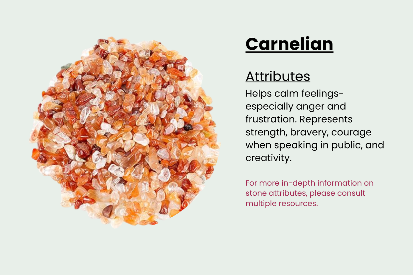 DIY Carnelian Tree Kit - Standard Stones