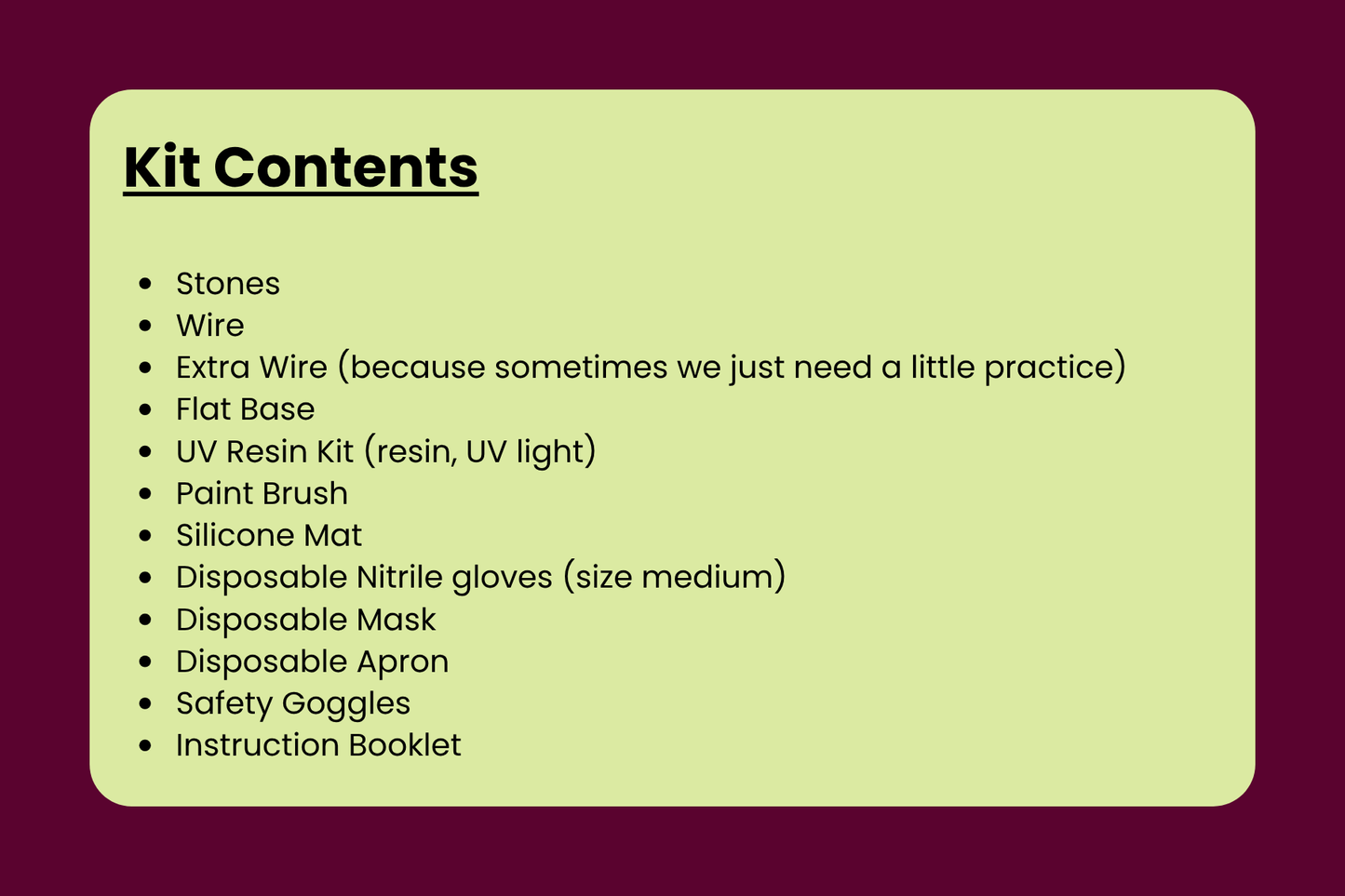 DIY Unakite Tree Kit - Premium Stones