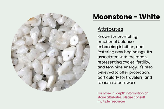 DIY White Moonstone Tree Kit - Deluxe Stones