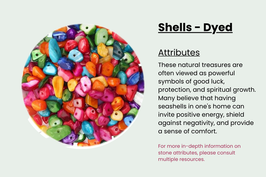 DIY Dyed Shells Tree Kit - Premium Stones