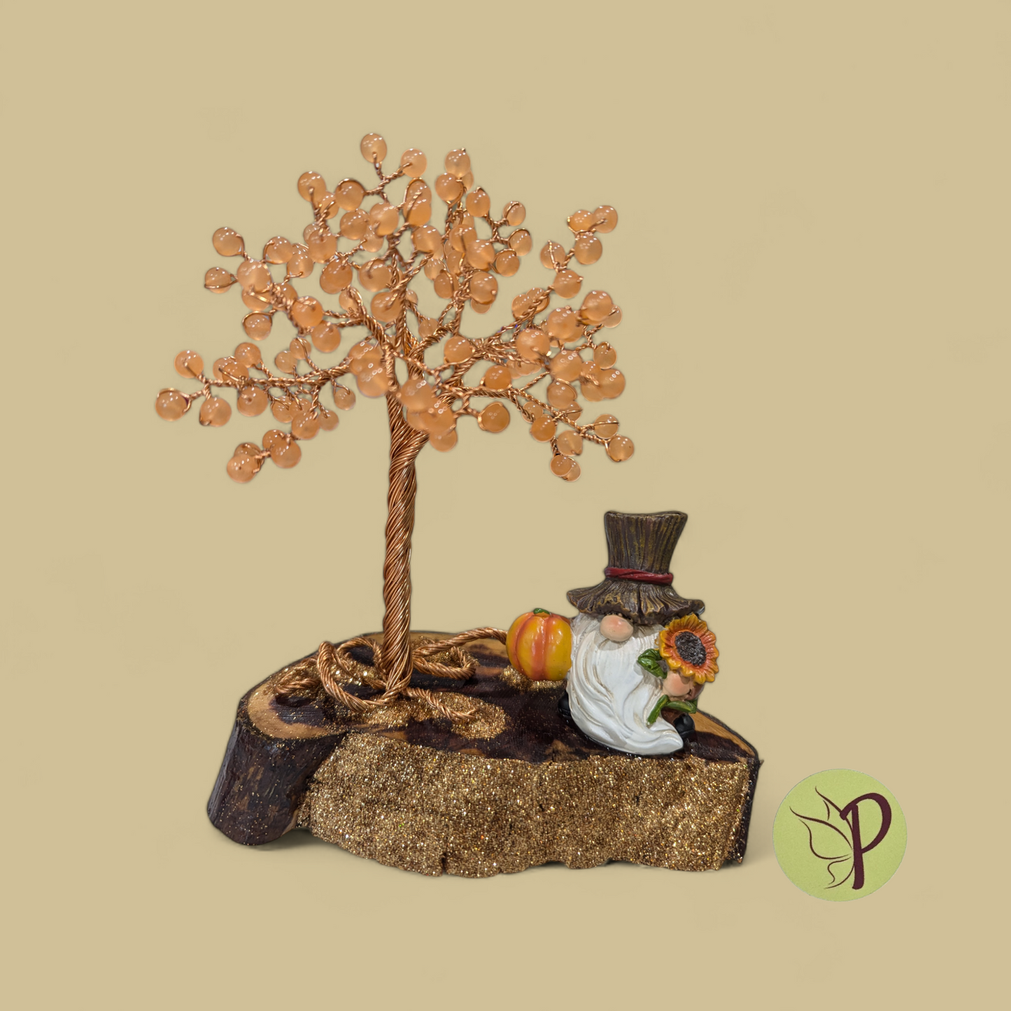 #165 - Harvest II - Orange Carnelian