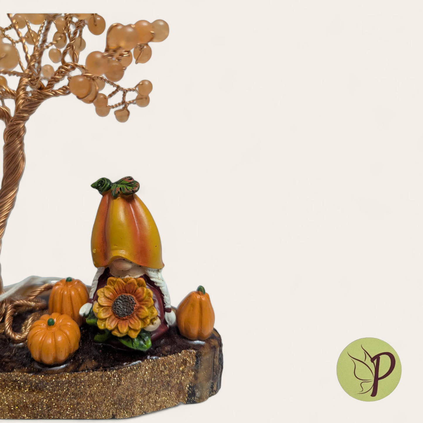 #166 - Harvest I - Orange Carnelian