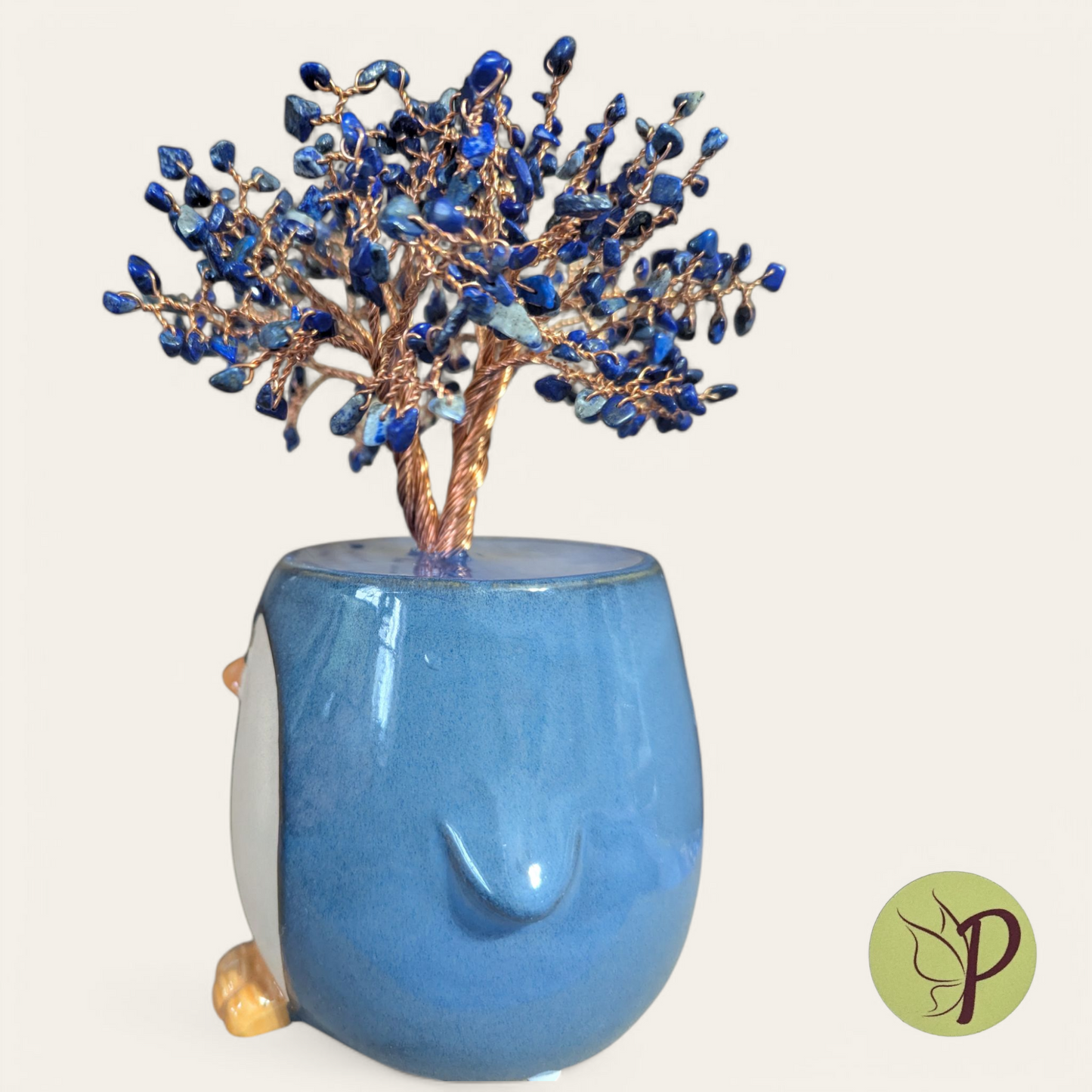 #182 - Penguin with Lapis Lazuli