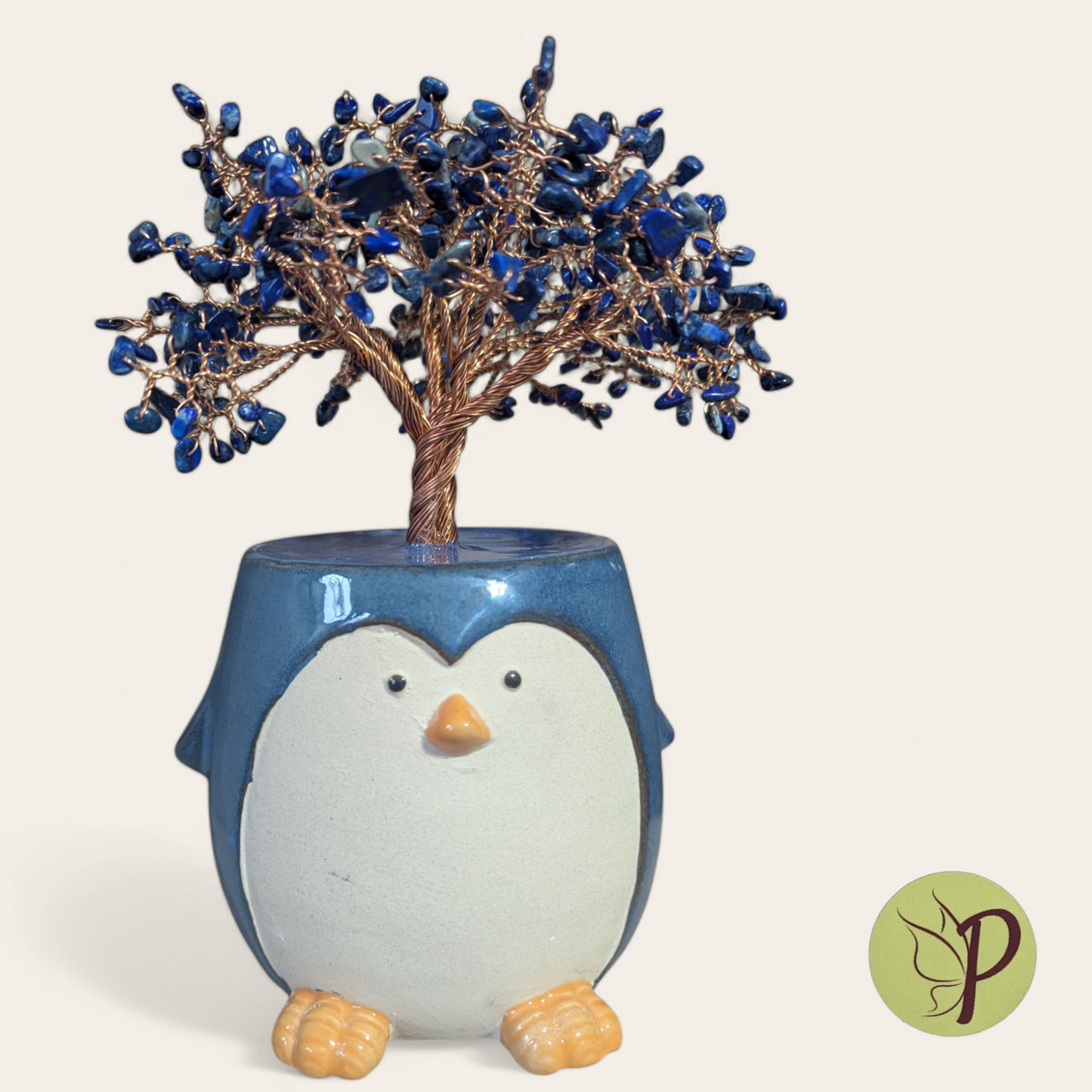#182 - Penguin with Lapis Lazuli
