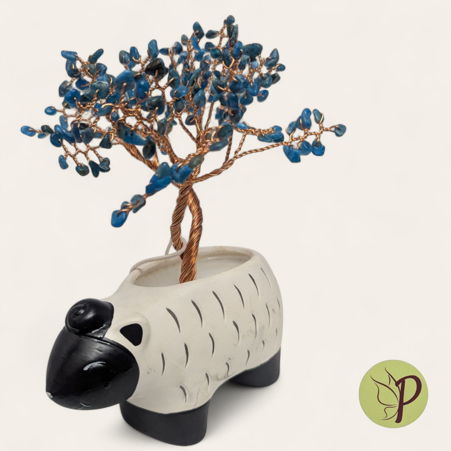 #164 -  Blue Apatite Sheep