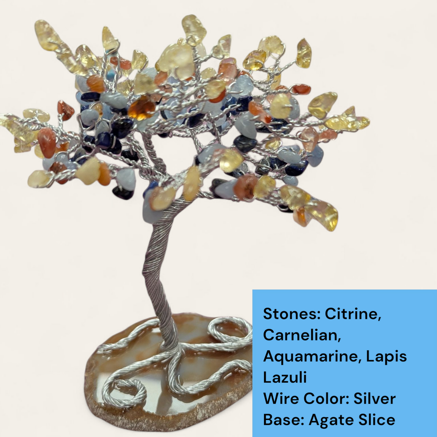 DIY Unakite Tree Kit - Premium Stones