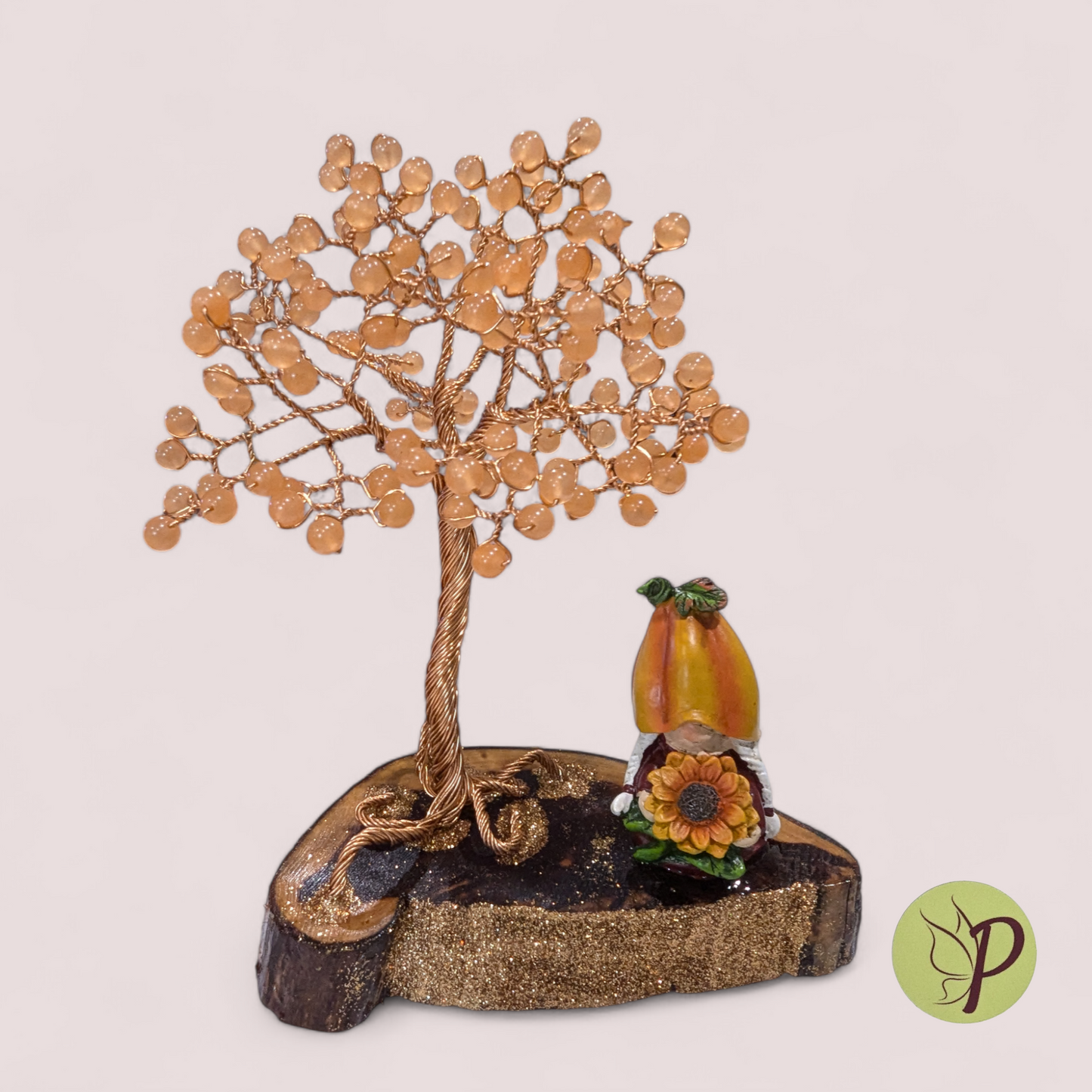 #166 - Harvest I - Orange Carnelian