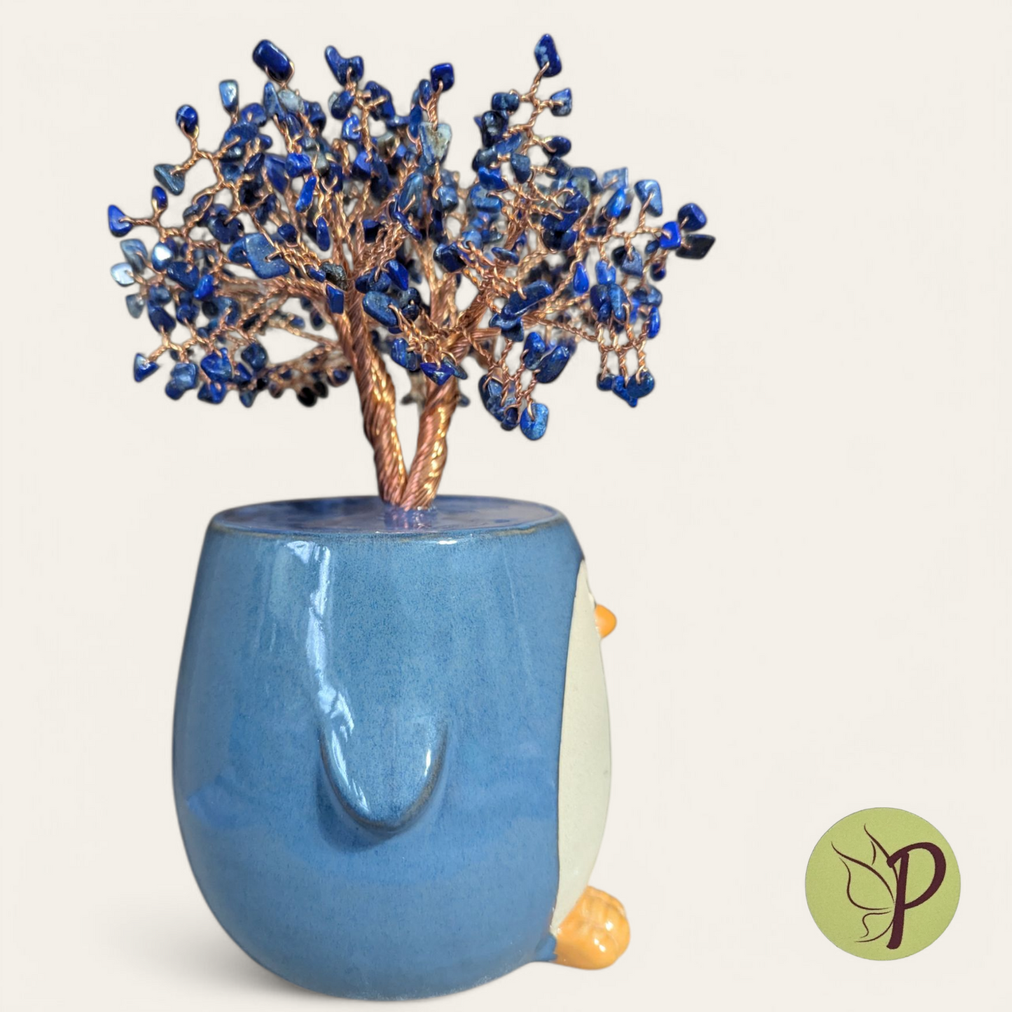 #182 - Penguin with Lapis Lazuli