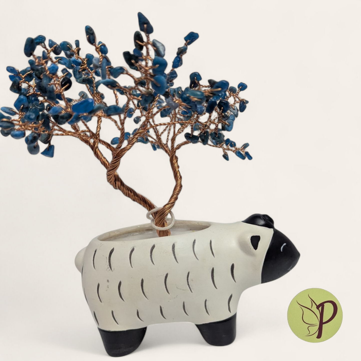 #164 -  Blue Apatite Sheep