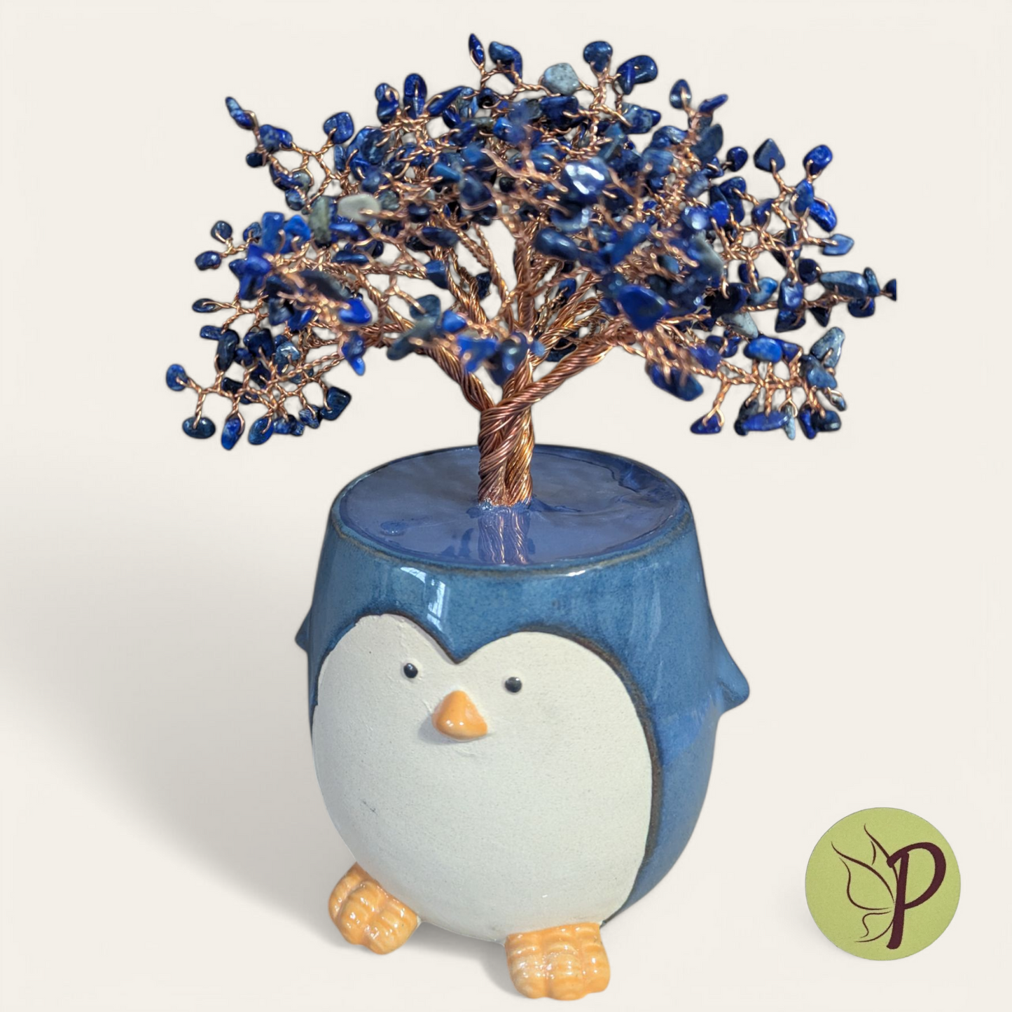 #182 - Penguin with Lapis Lazuli